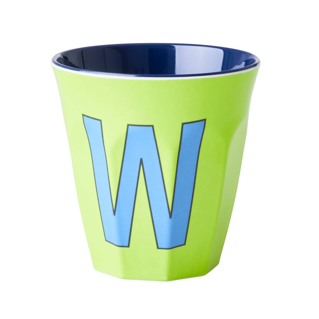 Melamin Becher Buchstaben