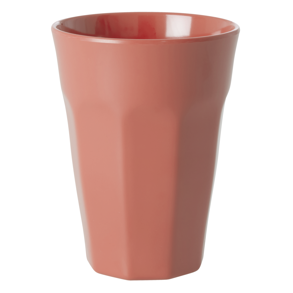 Melamin Becher groß einfarbig