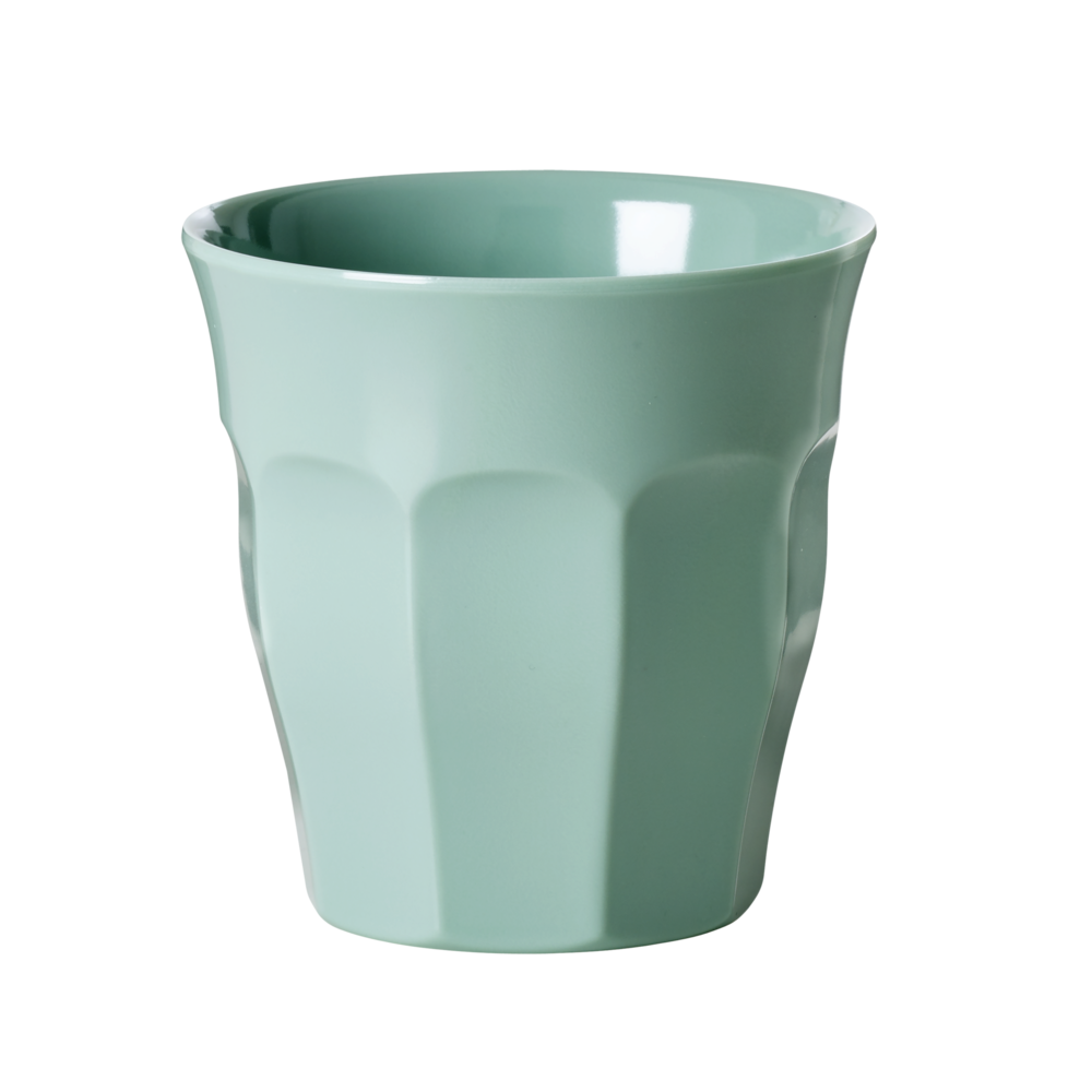 RICE Melamin Becher Medium einfarbig