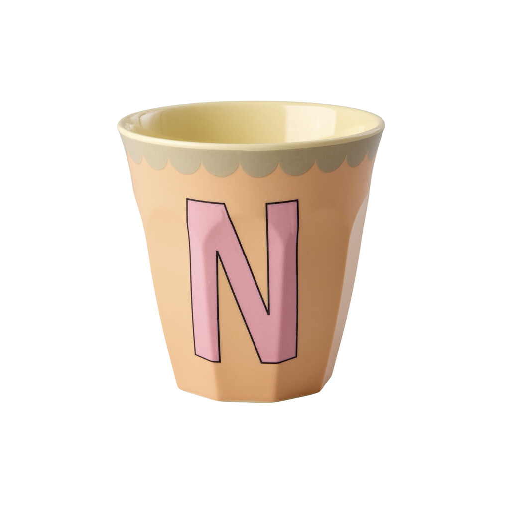 Melamin Buchstabenbecher Vintage Medium