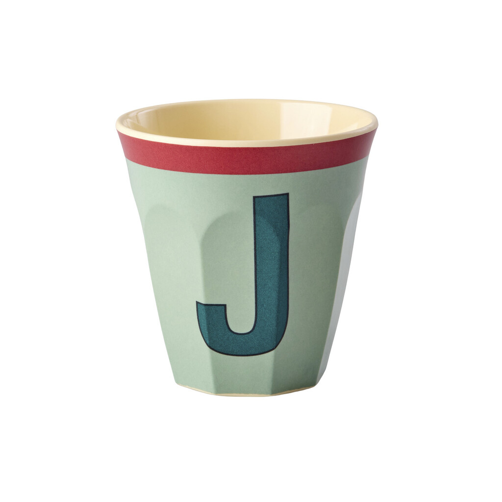 Melamin Buchstabenbecher Vintage Medium