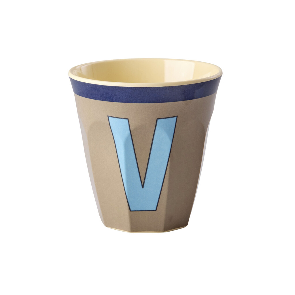 Melamin Buchstabenbecher Vintage Medium