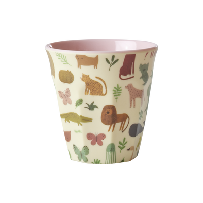 Melamin Kinderbecher Sweet Jungle Print