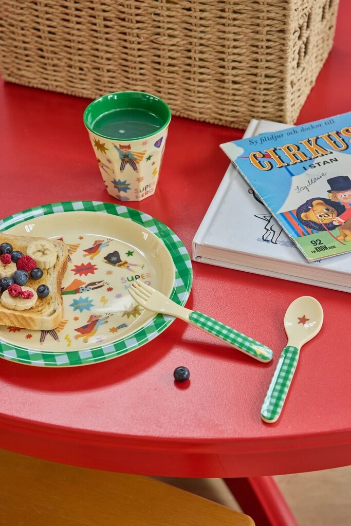 RICE Melamin Kinderteller Hero online kaufen bei SKANDEKO (Ansicht 2)