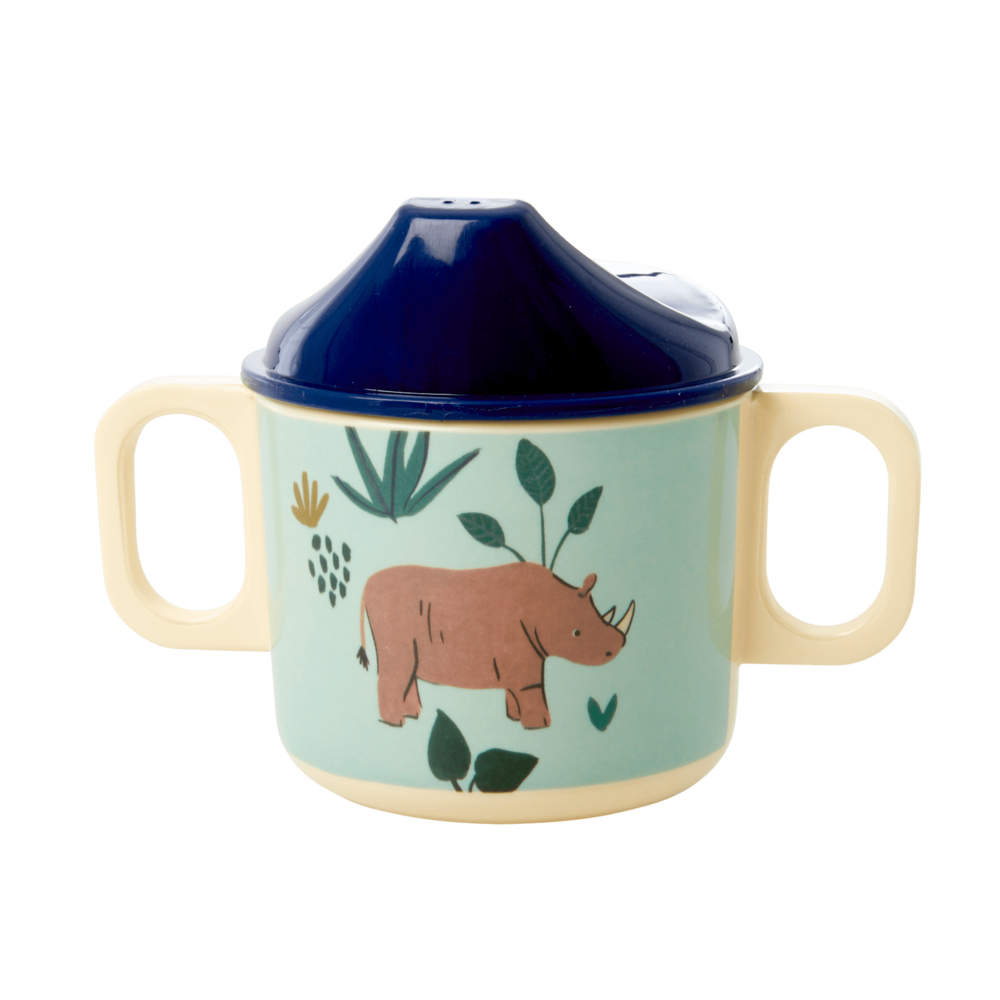 RICE Melamin Schnabelbecher Jungle Animals online kaufen bei SKANDEKO (Ansicht 2)