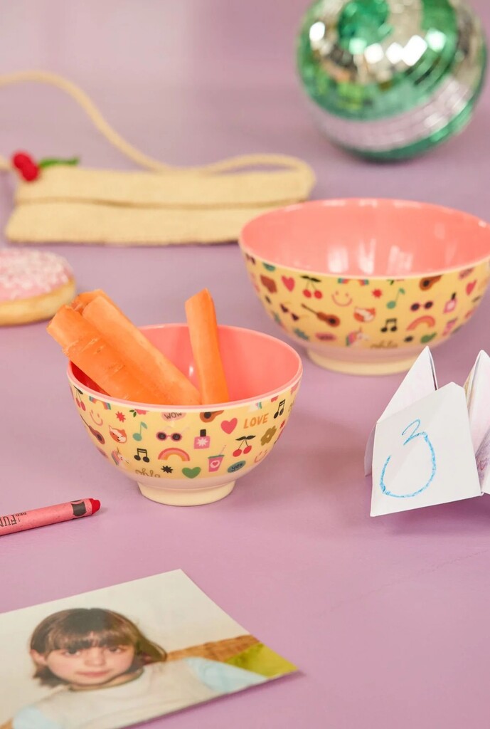 RICE Melamin Schüssel für Kinder Unicorn Love online kaufen bei SKANDEKO (Ansicht 2)