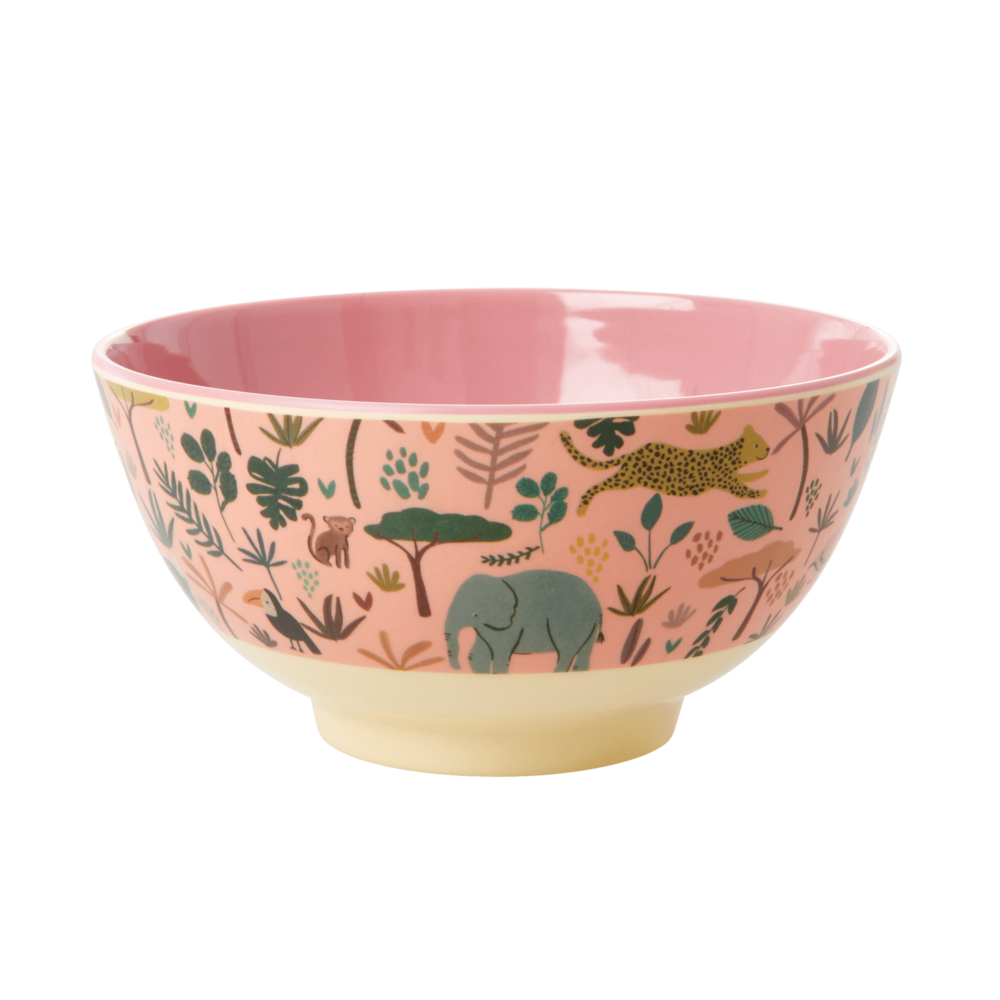 RICE Melamin Schüssel Jungle Animals online kaufen bei SKANDEKO