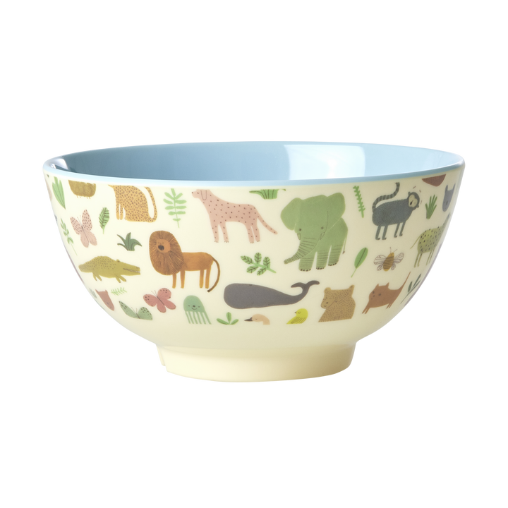 Melamin Schüssel Sweet Jungle Print