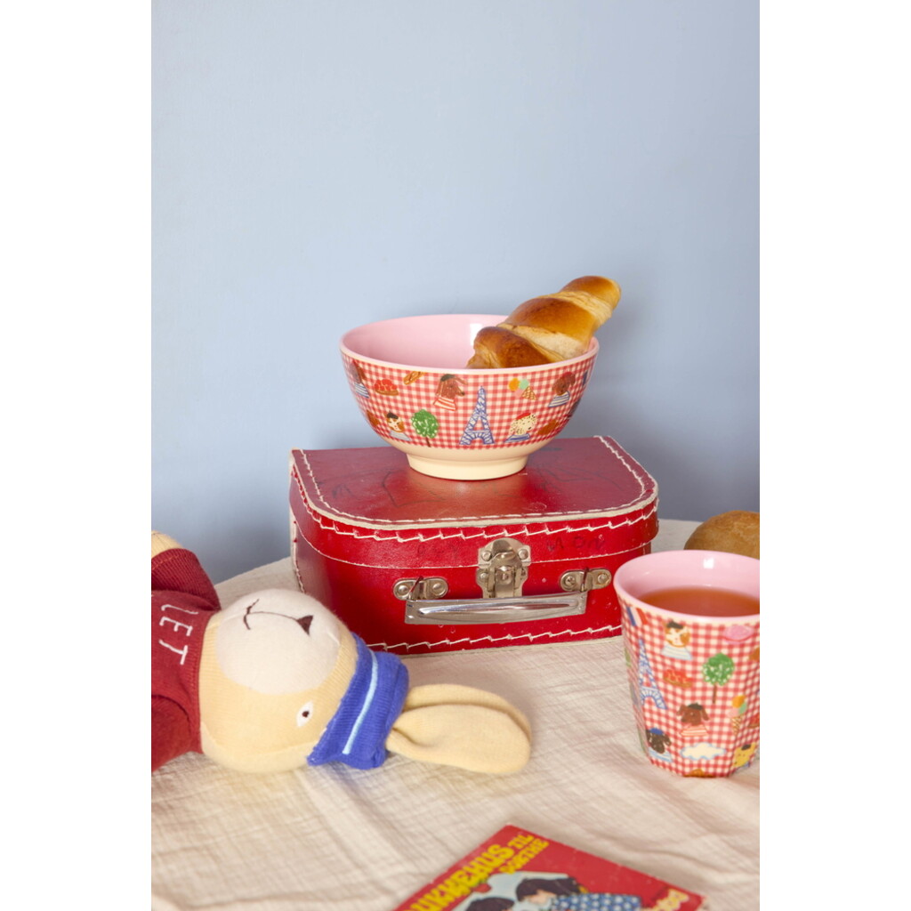 RICE Melamin Schale Kids in Paris Medium