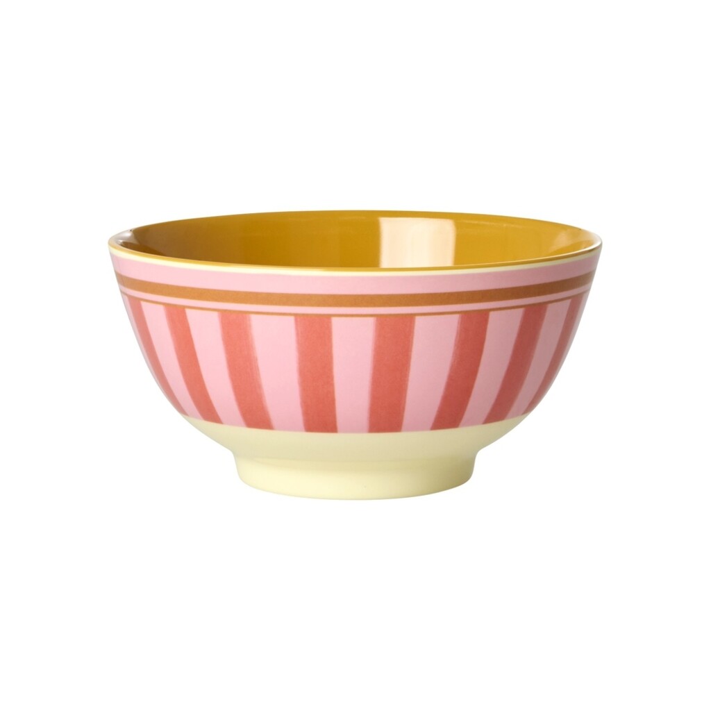 RICE Melamin Schüssel Organic Stripes – Medium online kaufen bei SKANDEKO