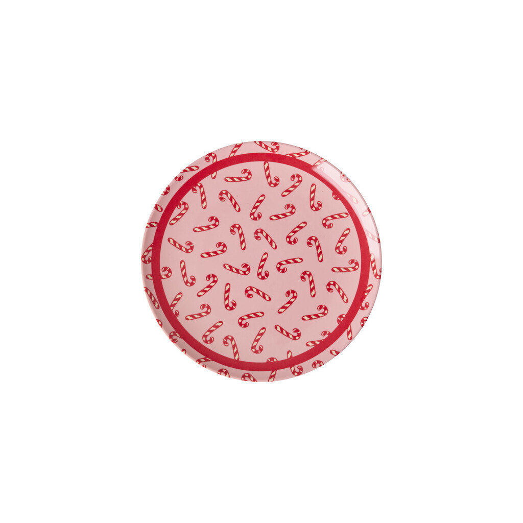 RICE Melamin-Kuchenteller Candy Cane online kaufen bei SKANDEKO