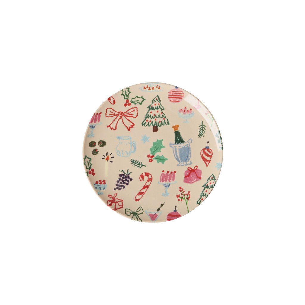 RICE Melamin Kuchenteller Xmas Galore online kaufen bei SKANDEKO