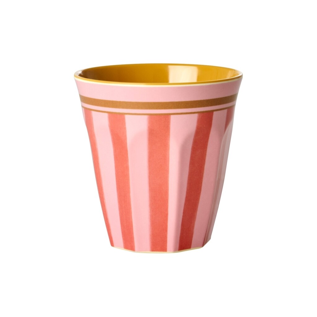 RICE Melamin Becher Organic Stripes online kaufen bei SKANDEKO