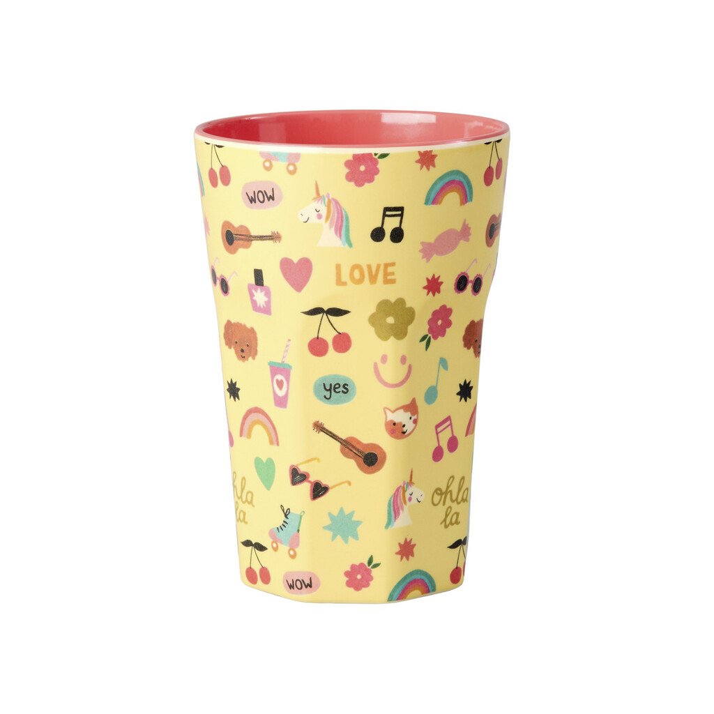 RICE Hoher Melamin Becher Unicorn Love online kaufen bei SKANDEKO