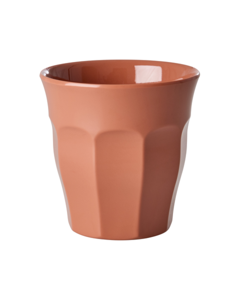 RICE Medium Melamin Becher im 6er Pack - Solid Colors