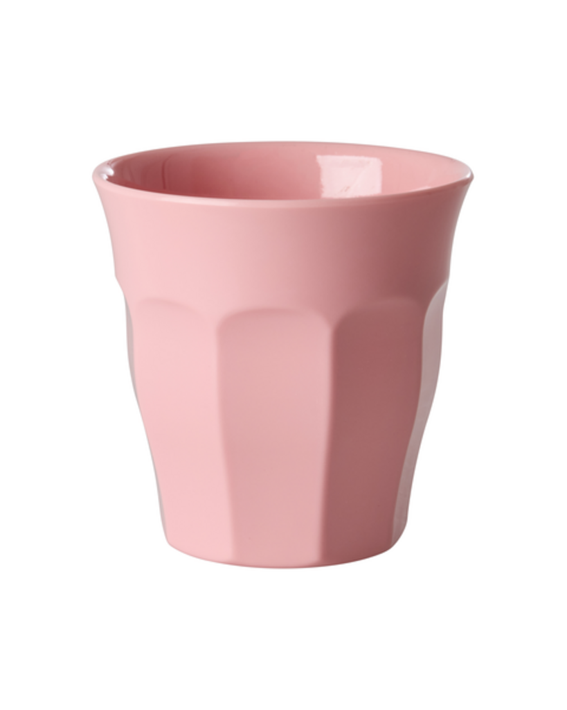 RICE Medium Melamin Becher im 6er Pack - Solid Colors