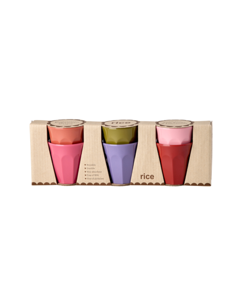 RICE Melamin Espressobecher im 6er Set online kaufen bei SKANDEKO