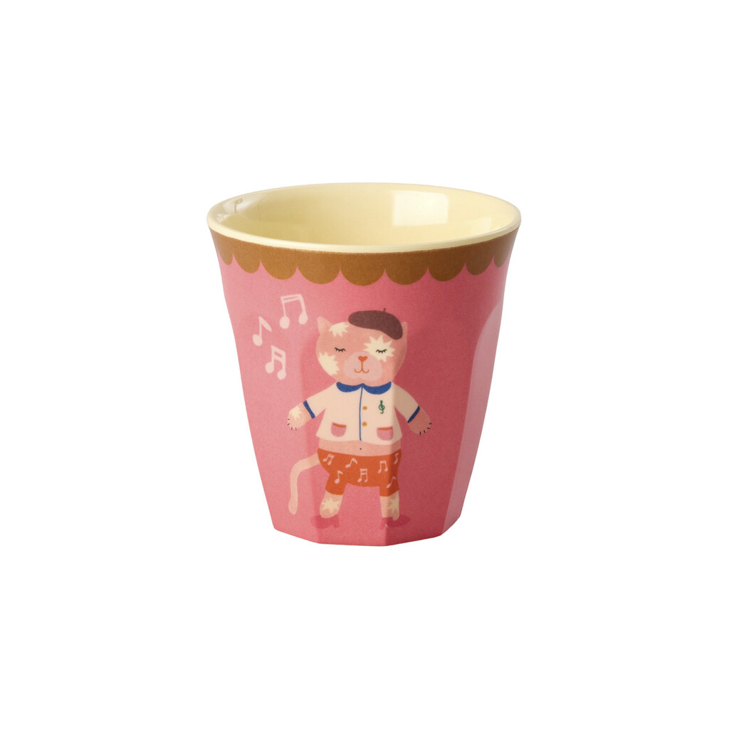 Melamin Kinderbecher Music Band Small 6er-Pack