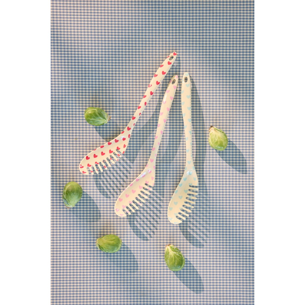 RICE Melamin Pasta Löffel – Favorite Hearts 3er-Set online kaufen bei SKANDEKO (Ansicht 2)