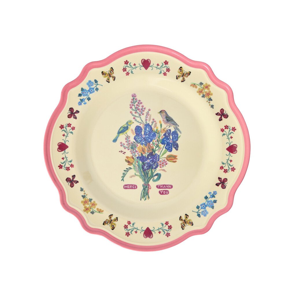 RICE Melamin Speiseteller Vintage Nathalie Lété online kaufen bei SKANDEKO