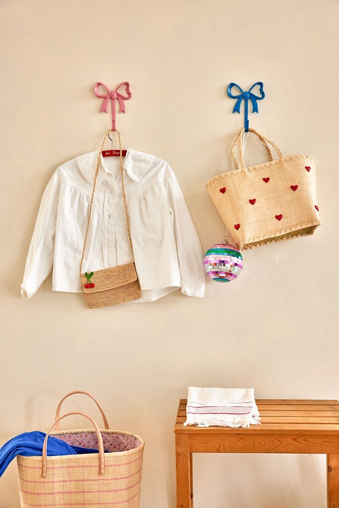 RICE Raffia Tasche Herzchenmuster online kaufen bei SKANDEKO (Ansicht 2)