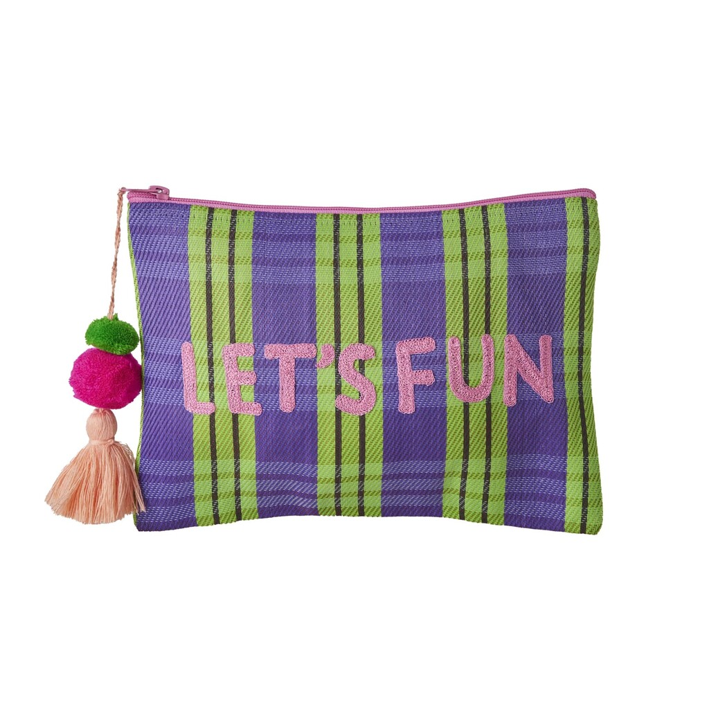 Recycelte Kosmetik Tasche