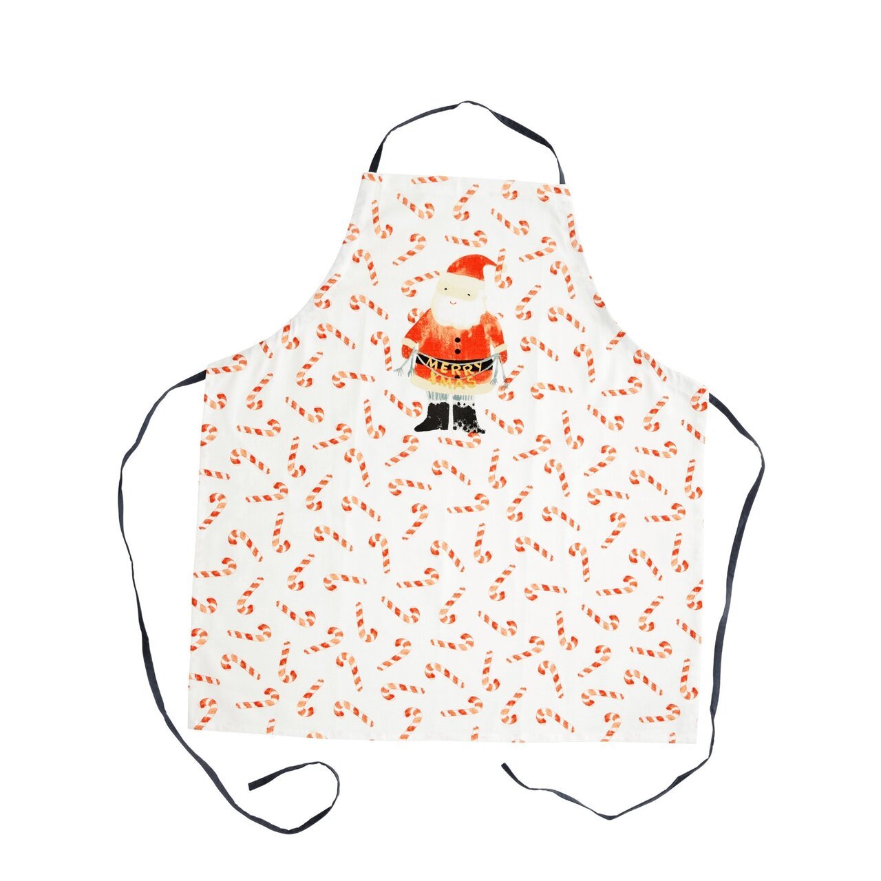 RICE Schürze Santa and Candy Cane aus Baumwolle online kaufen bei SKANDEKO