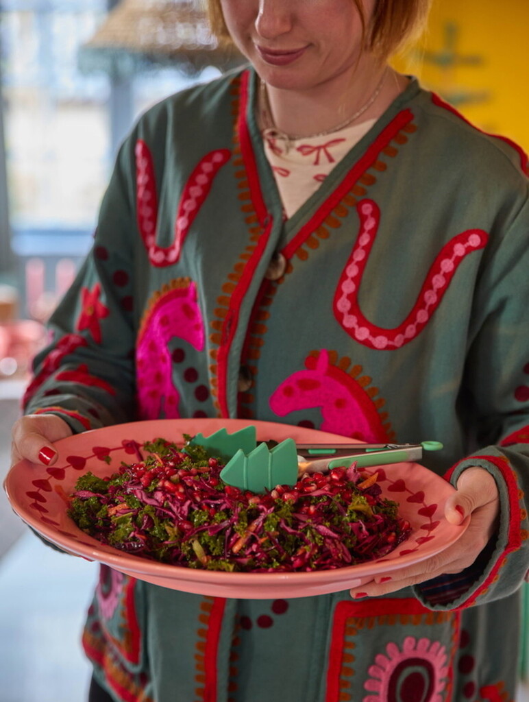 RICE Silikon-Teigschaber und Küchenzange im Weihnachtsdesign - 3er-Set online kaufen bei SKANDEKO (Ansicht 2)