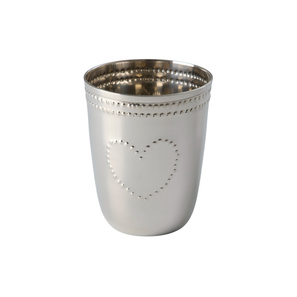 Edelstahlbecher mit geprägtem Motiv 250ml