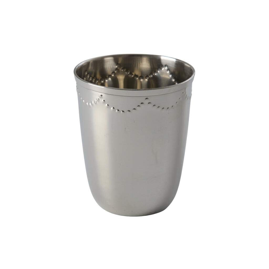 Edelstahlbecher mit geprägtem Motiv 250ml