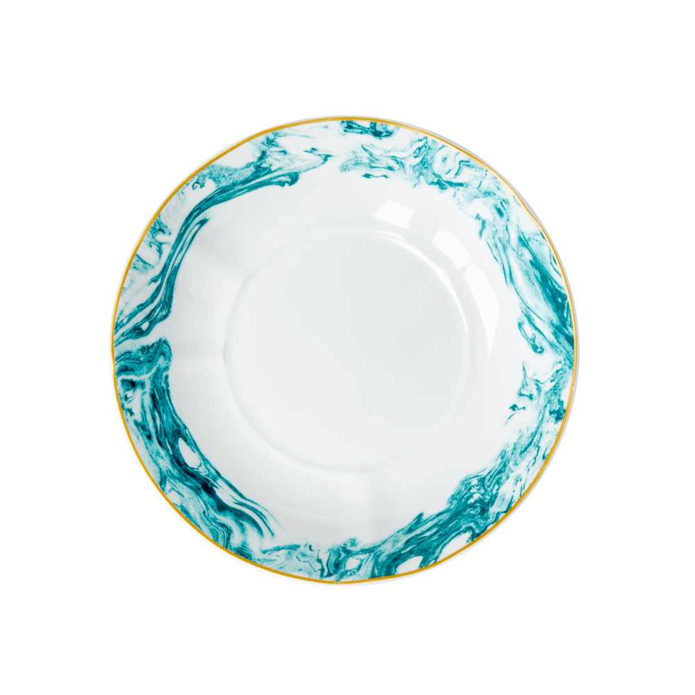 RICE tiefer Teller Marble
