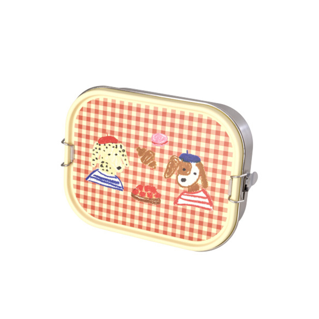 RICE Kinder Brotdose aus Edelstahl Kids in Paris