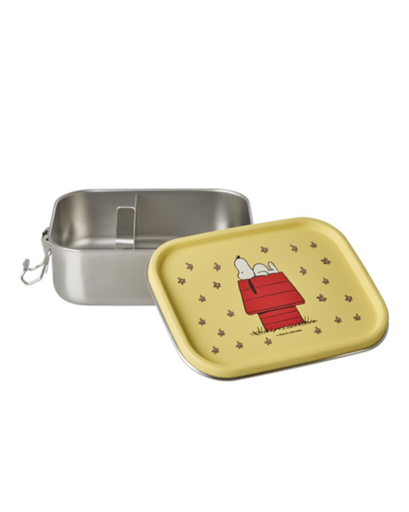 RICE Kleine Lunchbox Brotdose für Kinder mit Snoopy Print online kaufen bei SKANDEKO