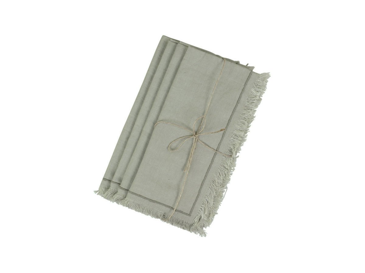 Chic Antique Serviette mit Fransen im 4er Set online kaufen bei SKANDEKO