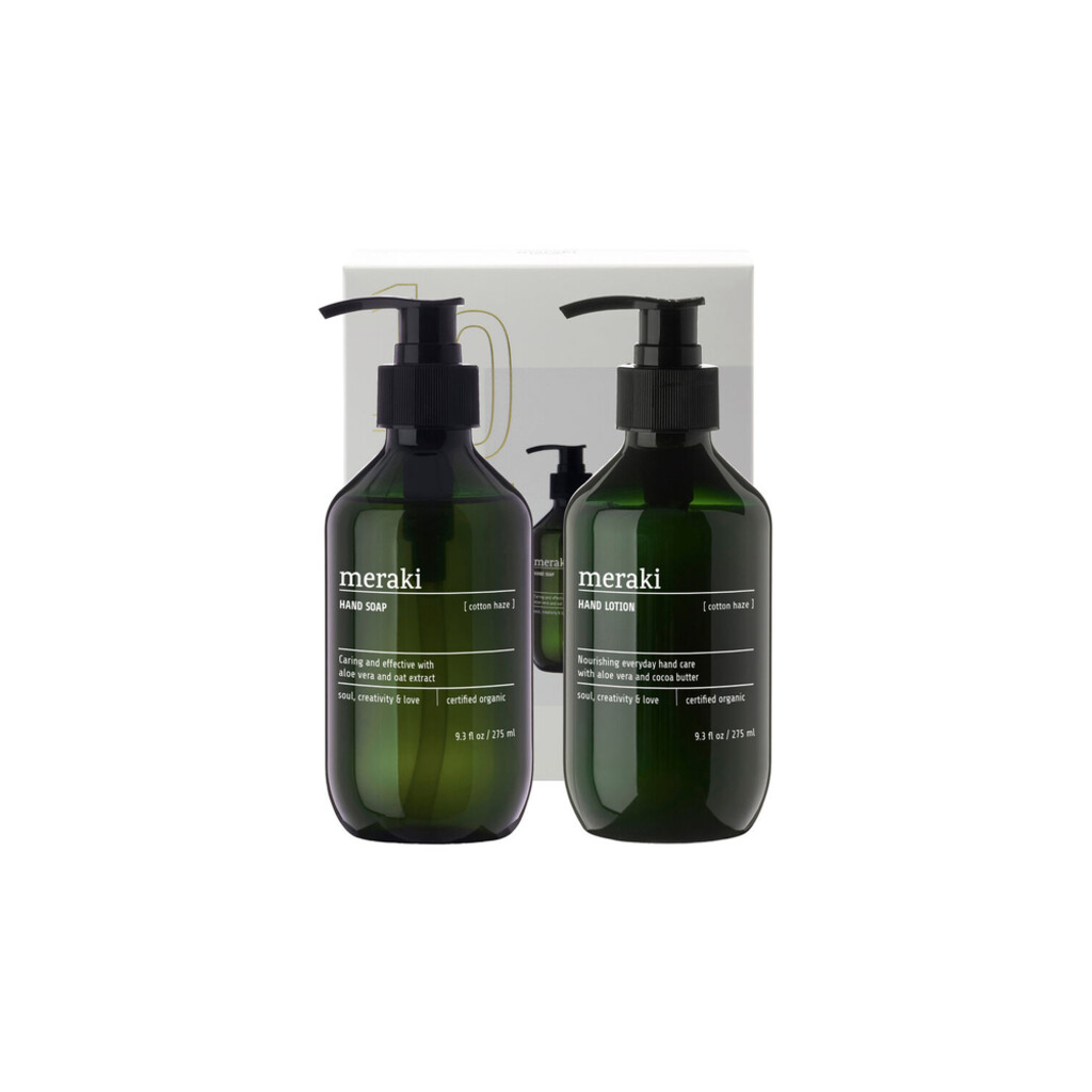 Geschenkbox Cotton Haze Handseife und Handlotion