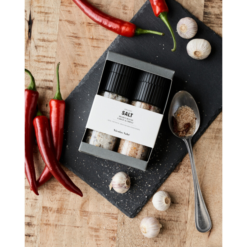 Nicolas Vahe Geschenkbox Nicolas Vahé Secret Blend Salz, Garlic, Chilli online kaufen bei SKANDEKO (Ansicht 2)