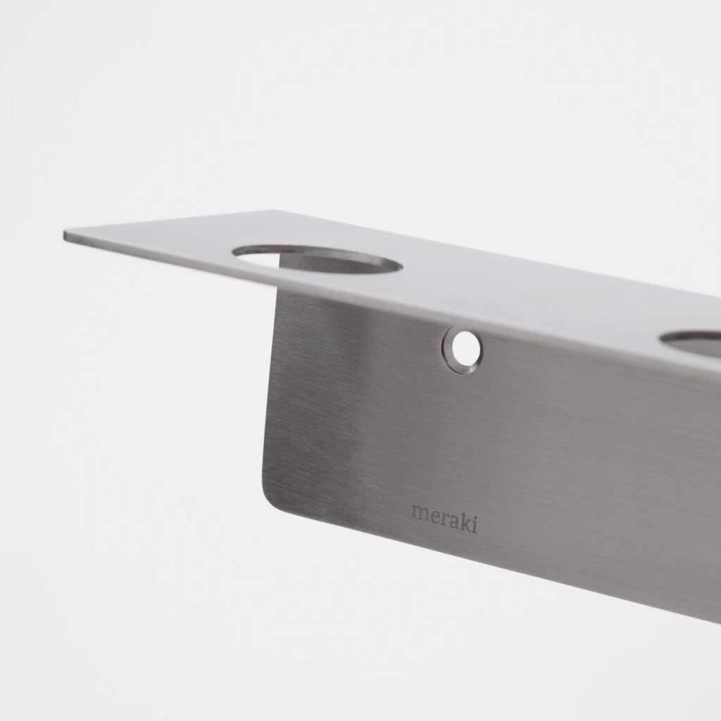 Meraki Bad Regal mit Flaschenhalterung und Hakenleiste online kaufen bei SKANDEKO (Ansicht 2)