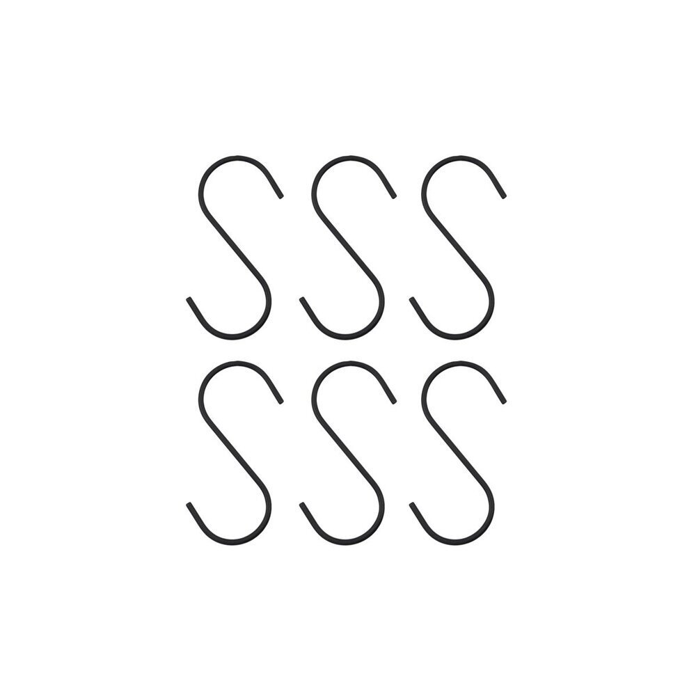 S-Haken Snap 6er Set