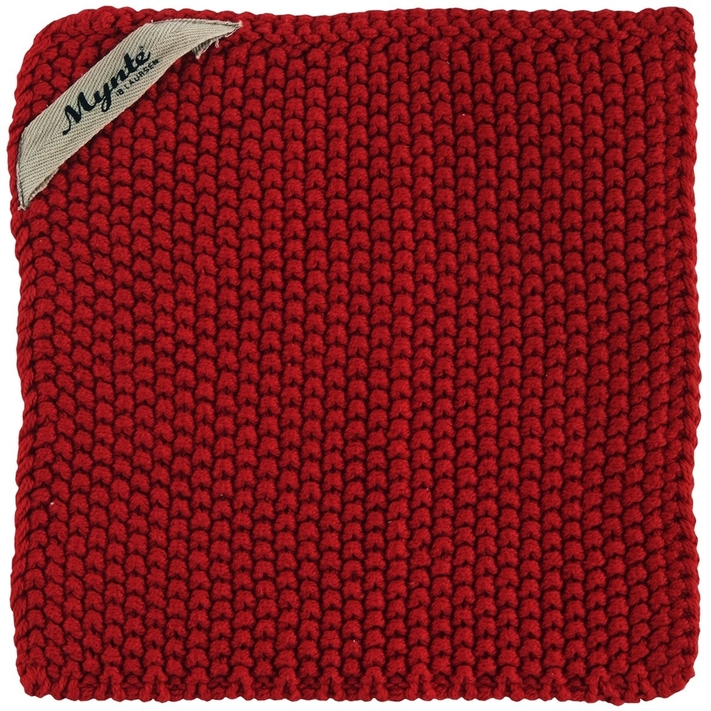 Topflappen Mynte gestrickt