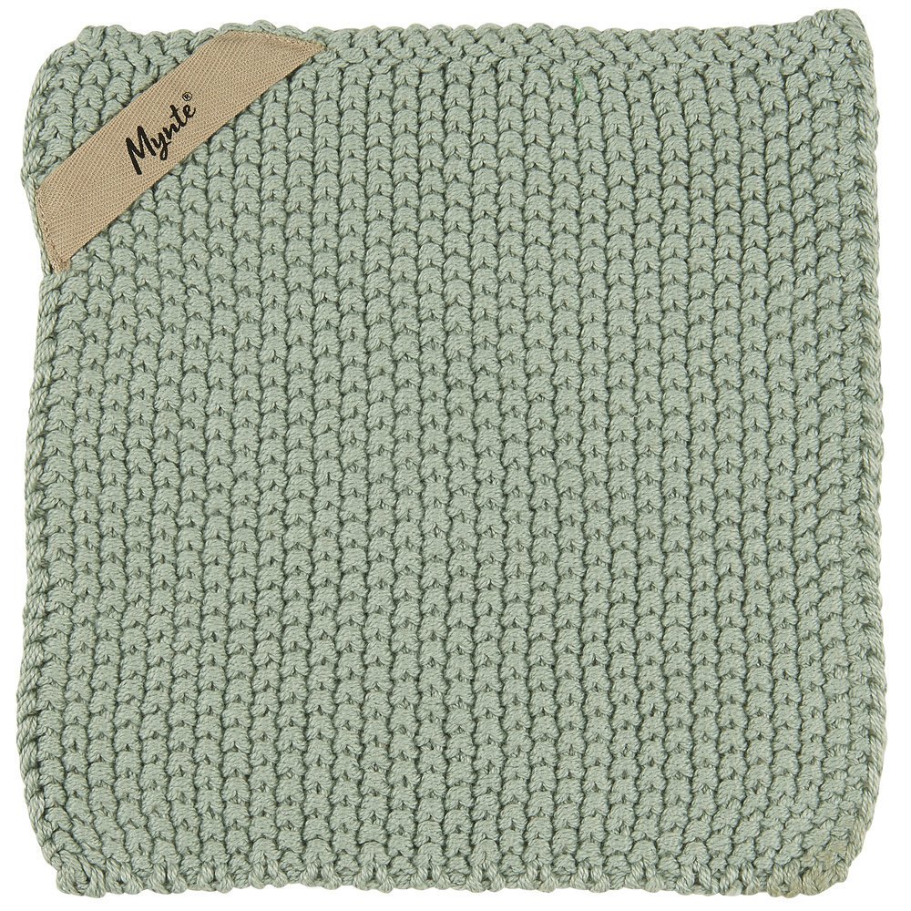 Topflappen Mynte gestrickt