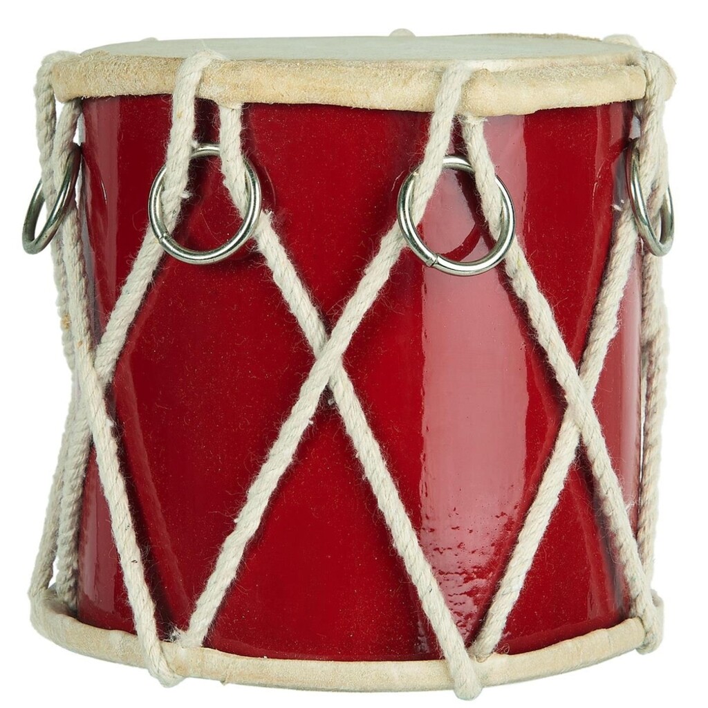 Weihnachtsdeko Trommel
