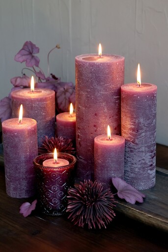 Impressionen zu Chic Antique Macon rustikale Stumpenkerze, Bild 15