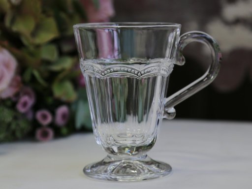 Impressionen zu Chic Antique Antoinette Glas-Becher mit Perlenkante, Bild 1