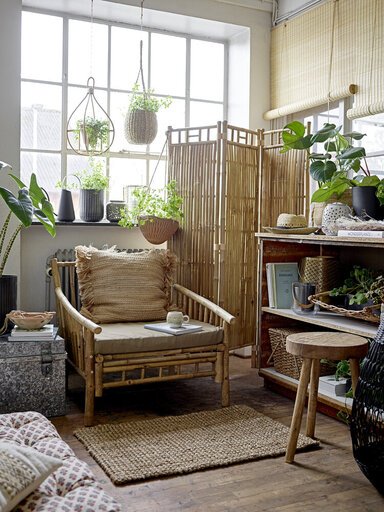 Impressionen zu Bloomingville Bambus Lounge Stuhl Sole, Bild 1