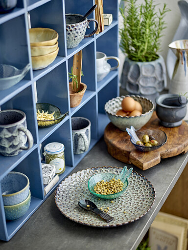 Impressionen zu Bloomingville Bekka Becher-Regal, Blau, Bild 1