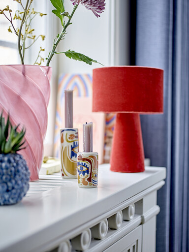 Impressionen zu Bloomingville Callo Vase Rose aus Glas, Bild 2