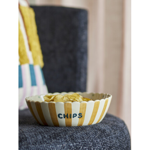 Impressionen zu Bloomingville Hygge Chips-Schale aus Steingut, Bild 1
