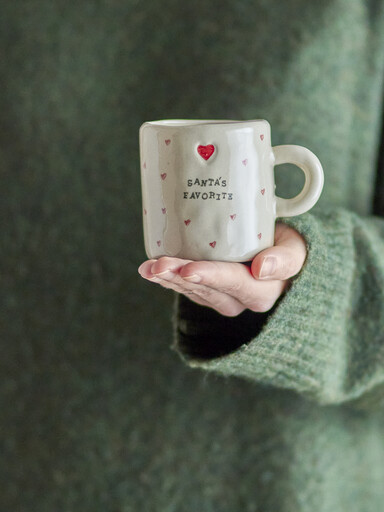Impressionen zu Bloomingville Christy Tasse Natur 260 ml (4er-Set), Weihnachten, Bild 6