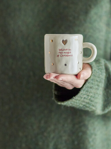 Impressionen zu Bloomingville Christy Tasse Natur 260 ml (4er-Set), Weihnachten, Bild 7