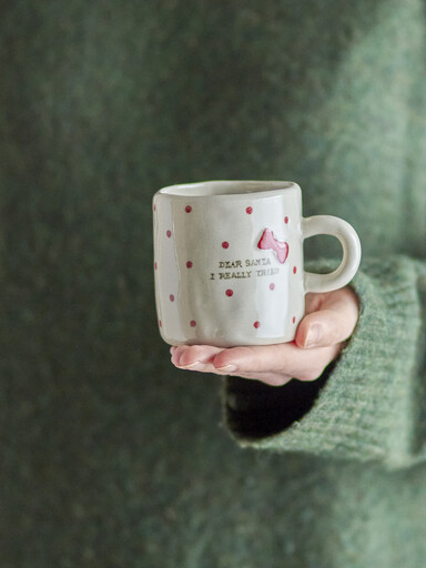 Impressionen zu Bloomingville Christy Tasse Natur 260 ml (4er-Set), Weihnachten, Bild 4